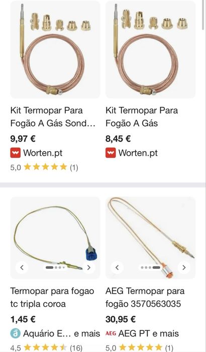 Fogão a gás Indesit 4 bicos com forno + grill