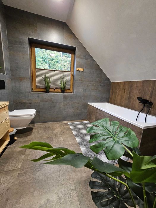 Domek z jacuzzi i sauną w górach na wyłączność