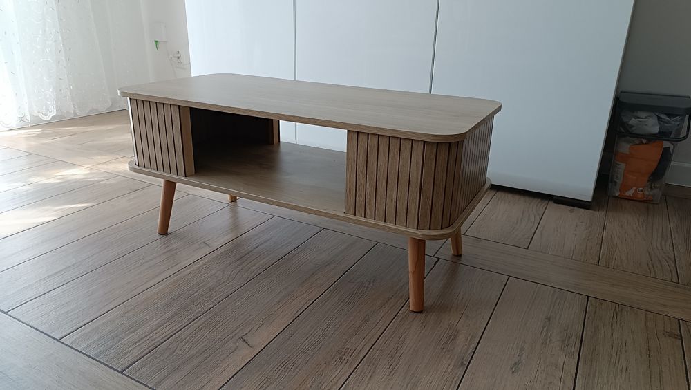 Stolik kawowy jasne drewno