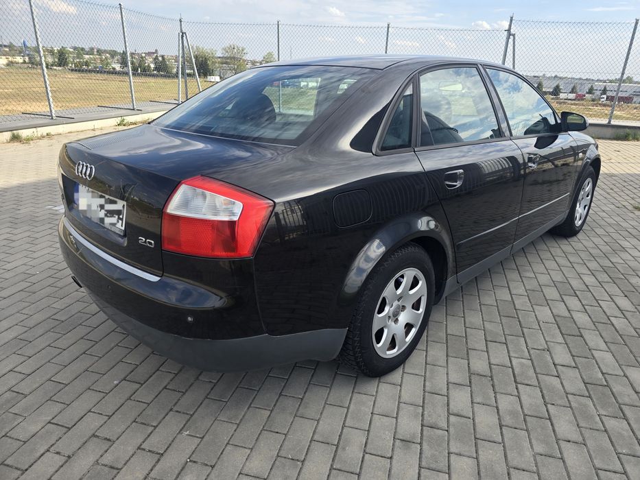 Audi a4 b6 2002r 2.0 MPI 131KM Benzyna Climatronic Alu Felgi PDC PT i OC do 2027r