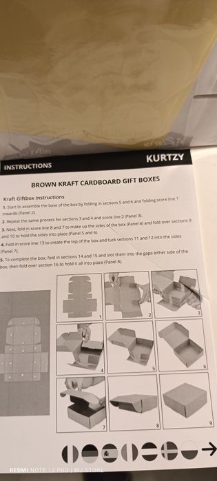 Pudełka prezentowe 50 sztuk