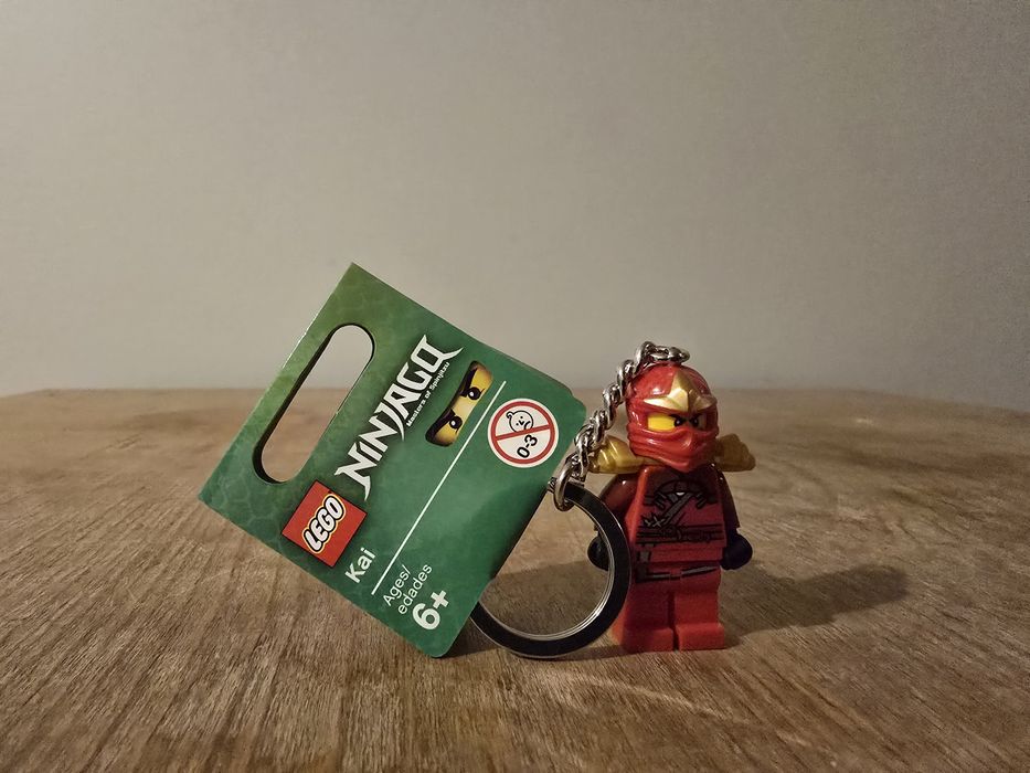 Lego Ninjago 853401 Kai ZX nowy brelok breloczek do kluczy unikat