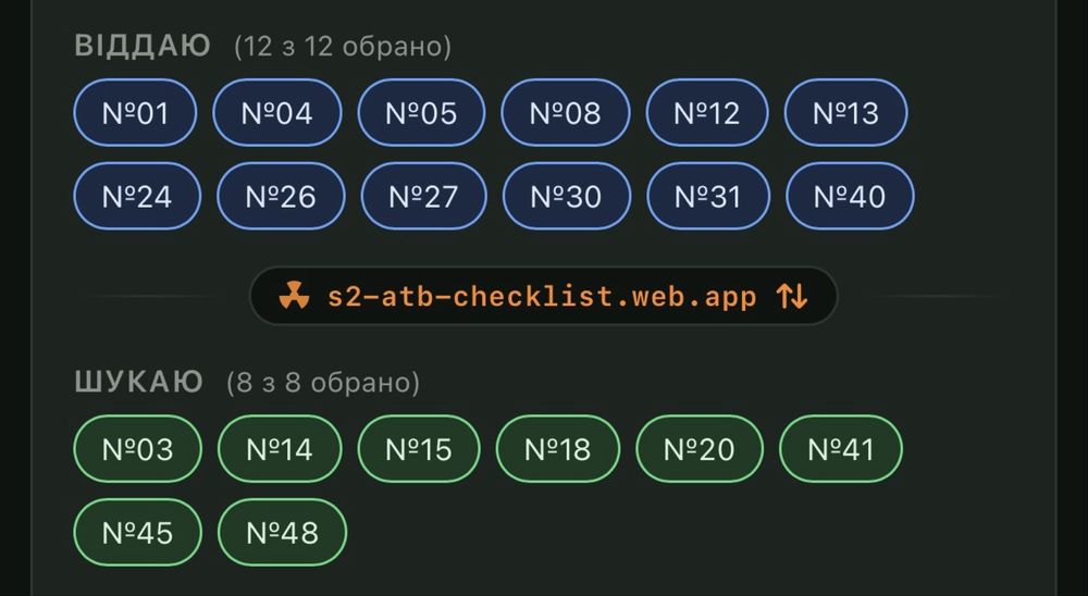 Stalker 2, картки, обмін.