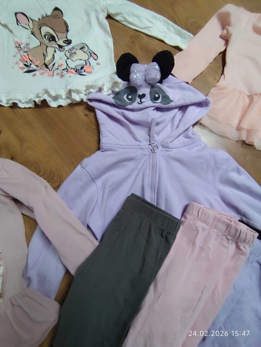 Ubranka dla dziewczynki rozm 104
