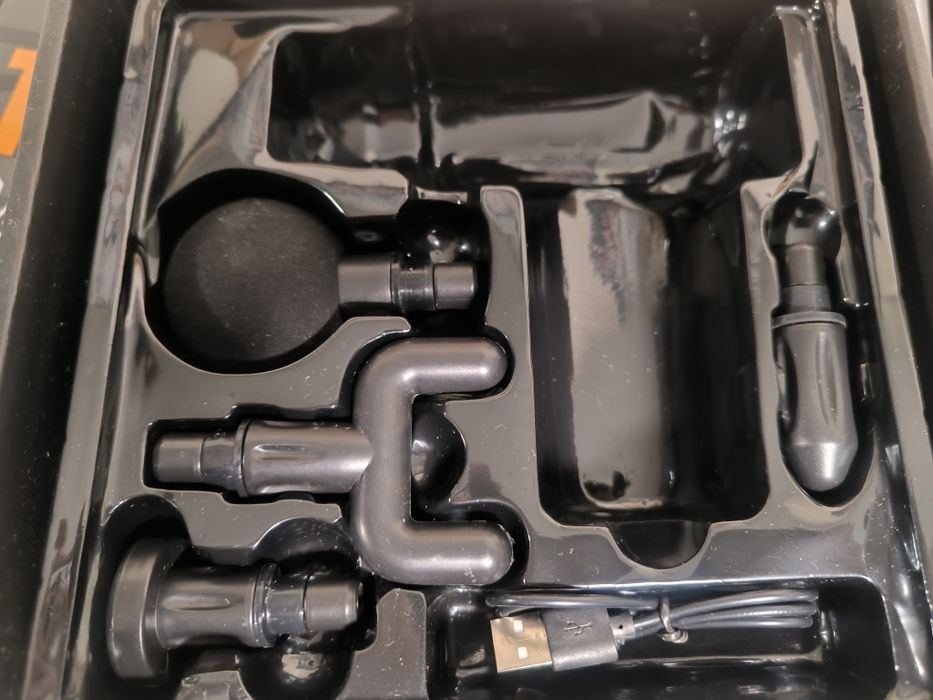 Acessórios pistola de massagen novos