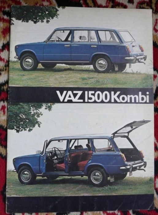 VAZ Łada 1500 prospekt wydanie szwedzkie UNIKAT