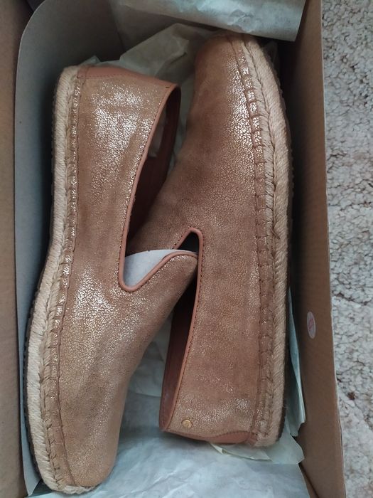Еспадрилі шкіряні  UGG ОРИГІНАЛ