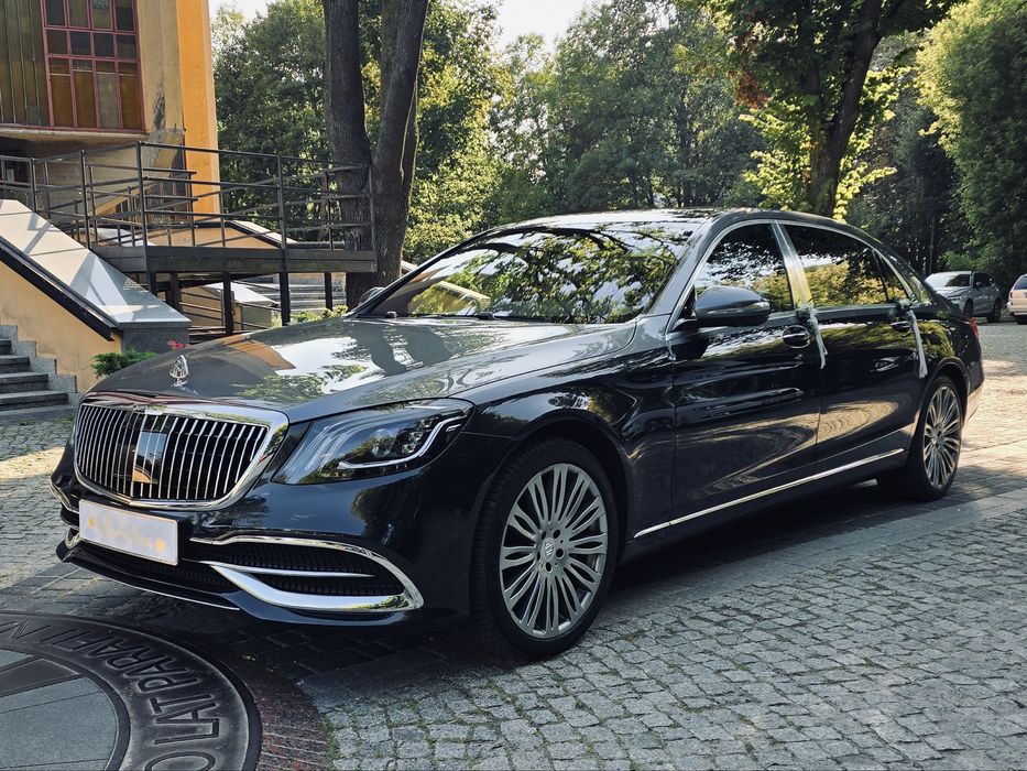 Mercedes-Maybach S klasa do Ślubu Wesele Limuzyna Auto Samochód Wynaje