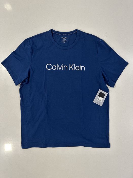 T-shirt Calvin Klein - Azul - L e XL