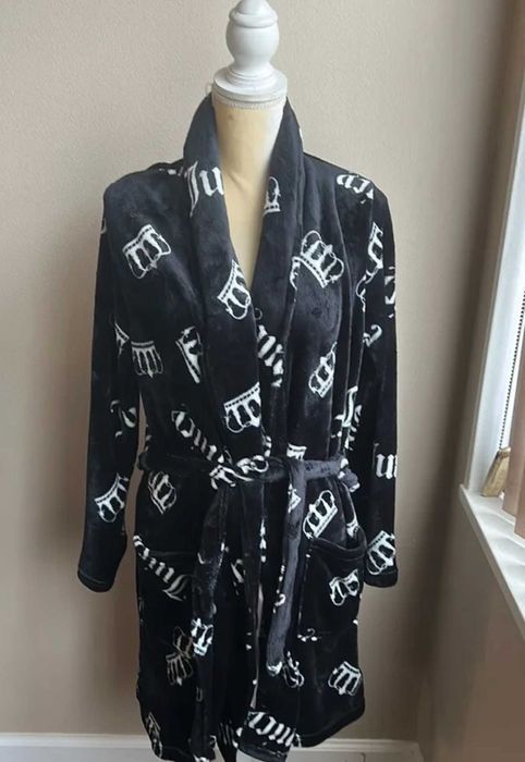 Плюшевий махровий халат Juice Couture  в наявності L розмір