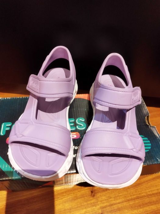 Sandálias Skechers S Lights Heart Lavender