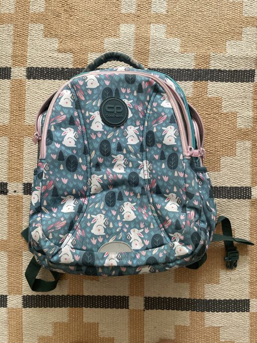 Plecak szkolny w kroliczki