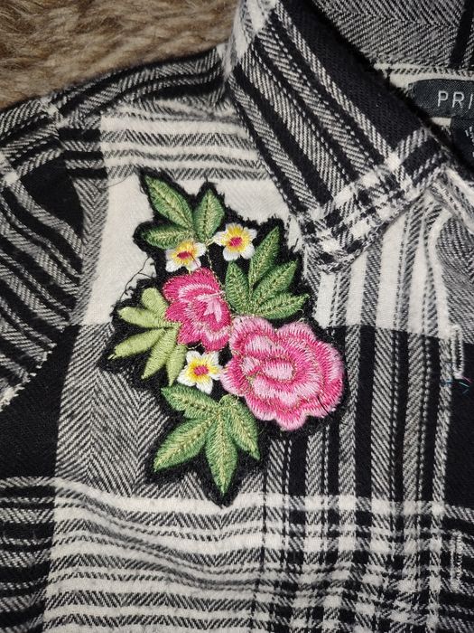 Koszula bluzka na guziki 92 cm