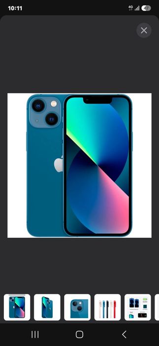 iPhone 13 mini blue 128 gd