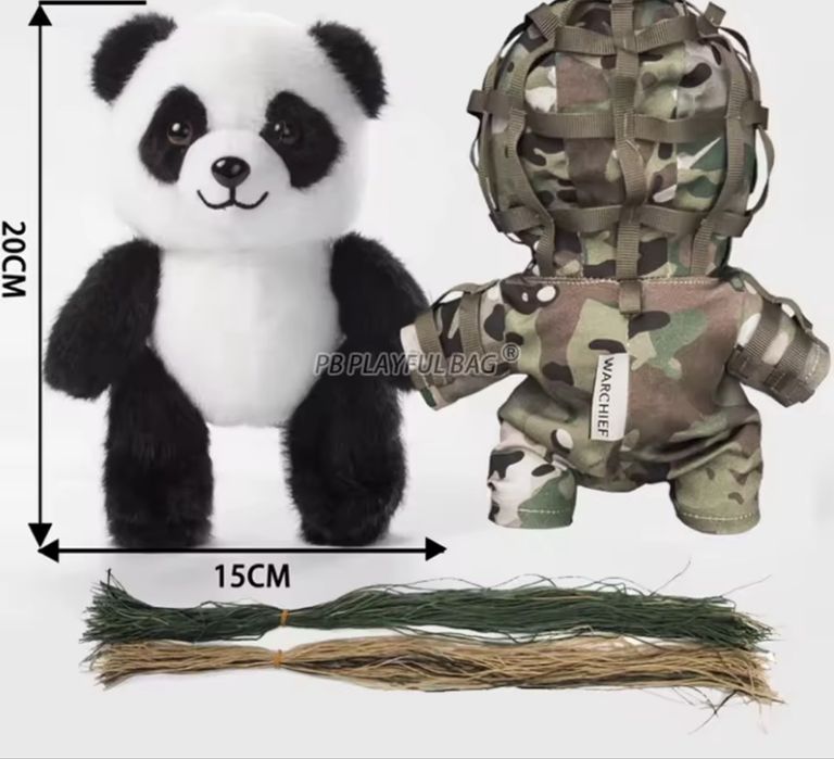 Тактичні ведмедики на молі, В НАЯВНОСТі ТІЛЬКИ ПАНДА ПОКИ ЩО