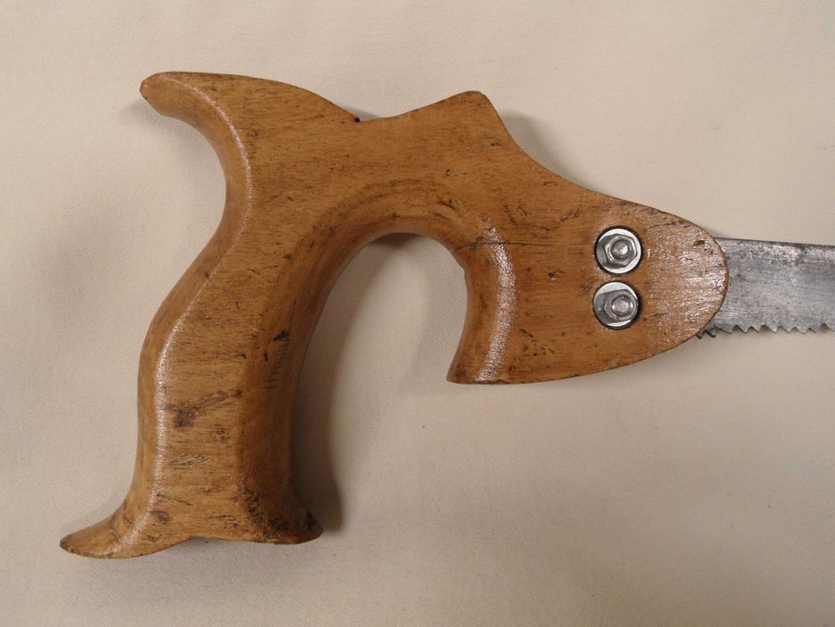 Dwie piły do drewna z PRL-u