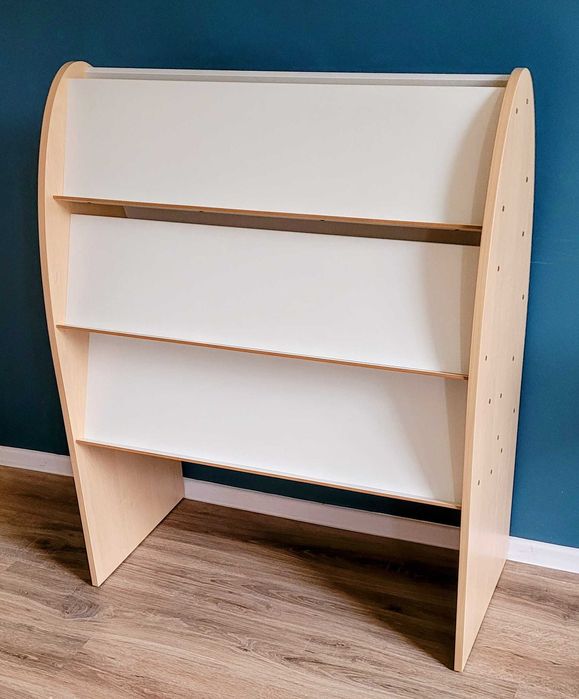 Biblioteczka dwustronna + kontenerek 92 cm