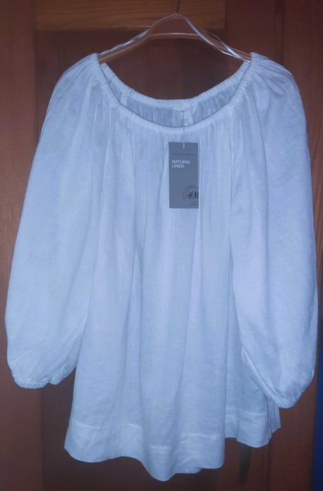 Blusa/ Camisa/Top 100% linho H&M Premium