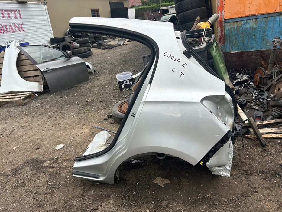 opel corsa e 5 drzwi błotnik tylny lewy