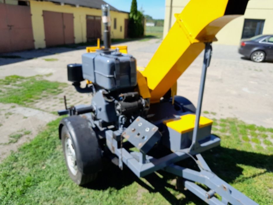 Rębak spalinowy bębnowy