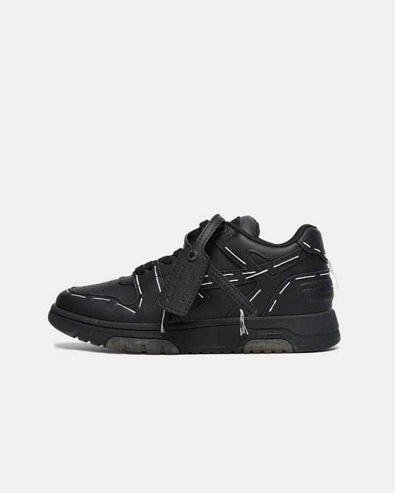 Кросівки OFF-WHITE OUT OF OFFICE All Black premium | Кроссовки чоловічі жіночі