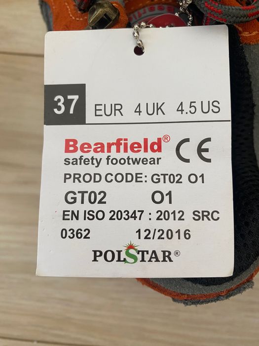 Obuwie ochronne Bearfield roz 37/38