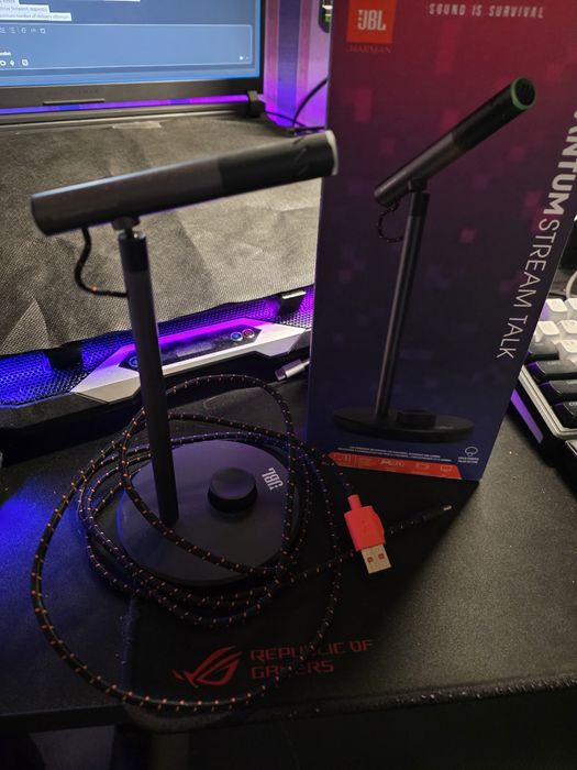 Мікрофон для ПК JBL quantum stream talk з гарантією