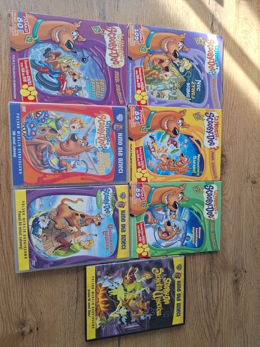 Zestaw płyt na dvd Scooby Doo