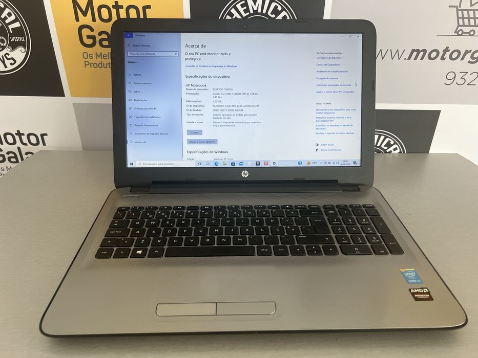 Computador HP Notebook