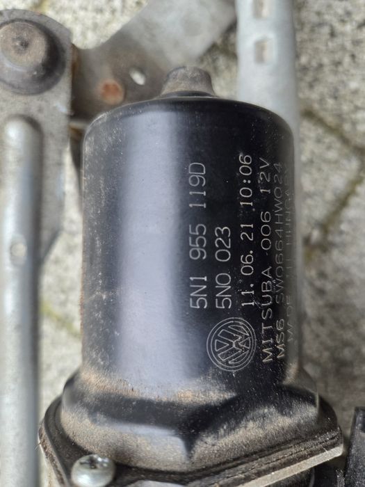 Mechanizm wycieraczek vw tiguan 1