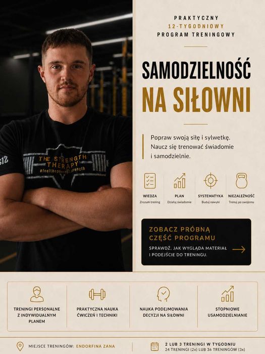 Samodzielność na siłowni - Trener personalny Lublin