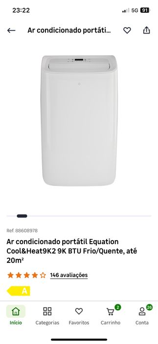 Ar condicionado portatil