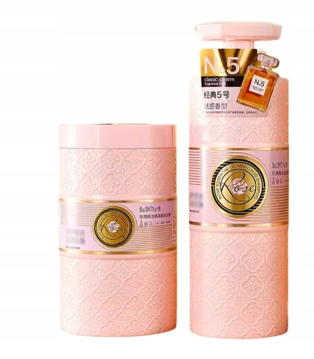 Zestaw Szampon i Maska Perfumowana z Aminokwasami
