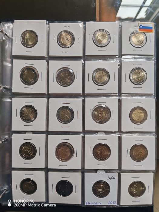 2€ Moedas UNC - Rolos