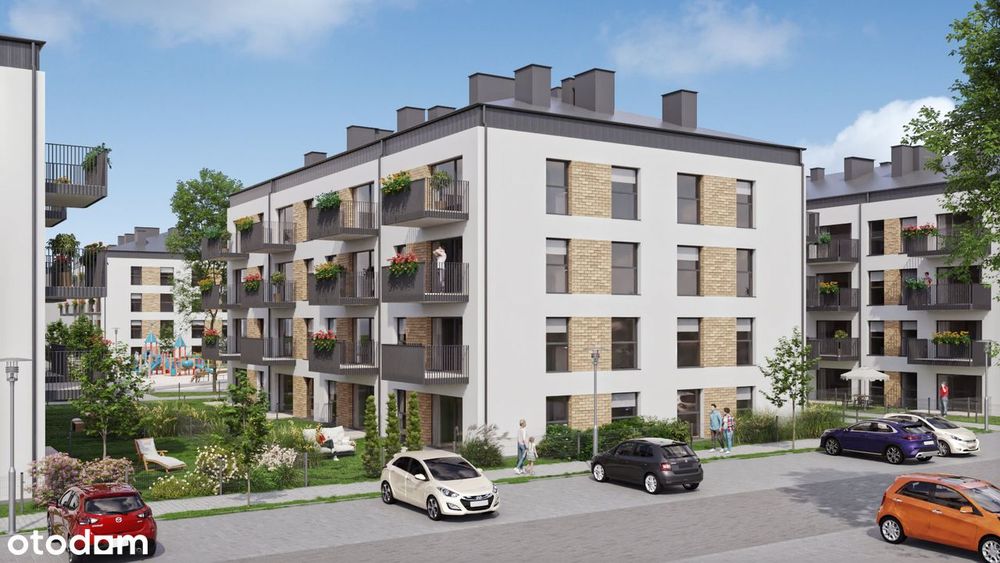 2-pokojowe mieszkanie 50m2 + balkon Bez Prowizji