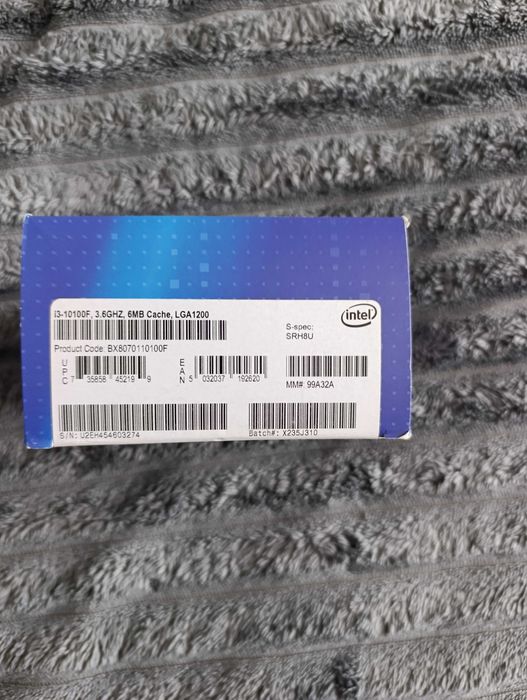Процесор Inte I3-10100f