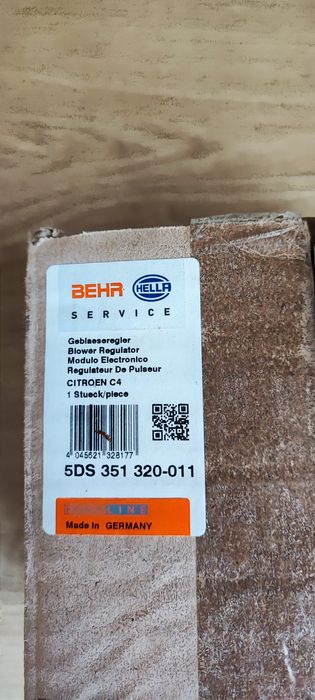 Regulador sofagem novo citroen c4(La)