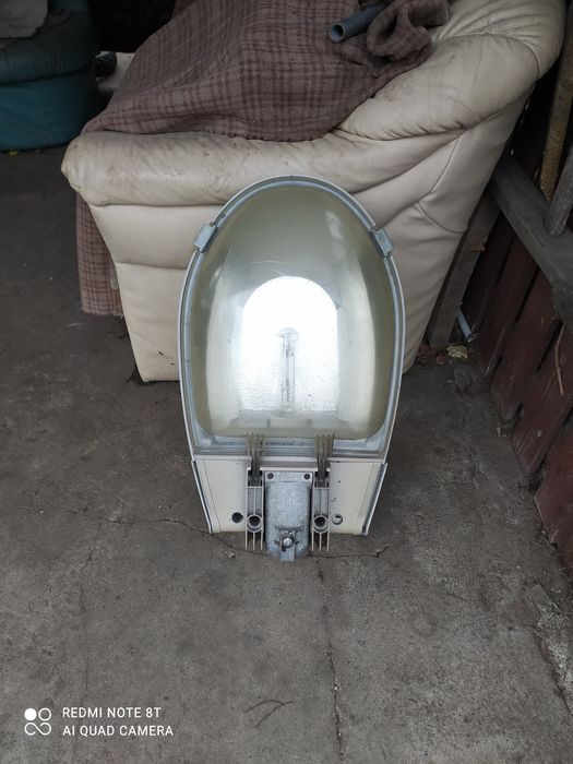 Lampa na słup dwie st.