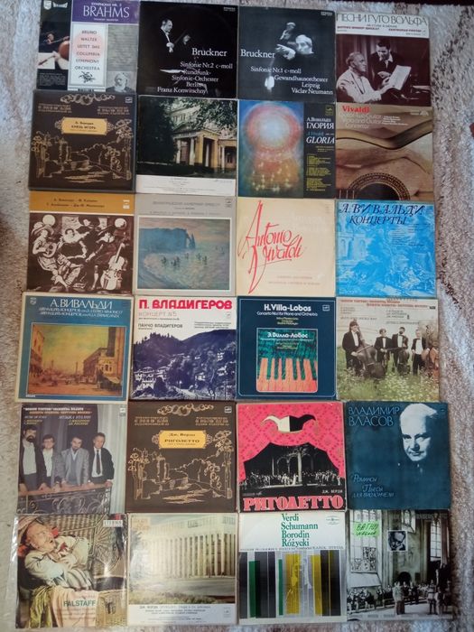 Пластинки виниловые  платівки вінілові