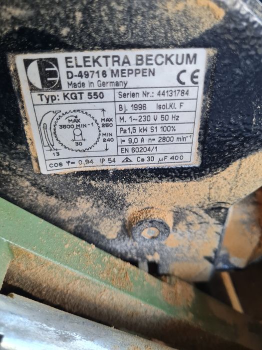 Elektra beckum KGT550