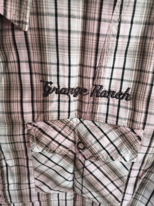 Takko Fashion Southern koszula w kratę z krótkim rękawem 39/40/M