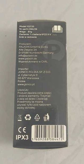 Paladin Elektroniczny Sygnalizator Brań