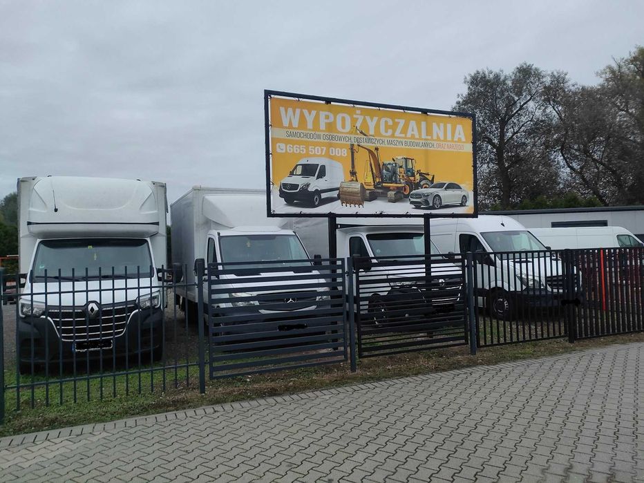 Wynajem Długoterminowy Auta Dostawczego Bus Plandeka Winda Chłodnia