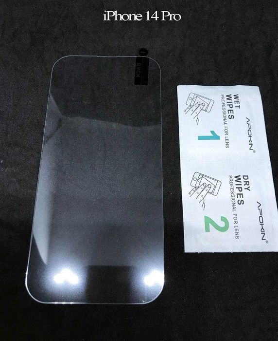 Película de vidro temperado iPhone 14 / 14 Plus / 14 Pro / 14 Pro Max