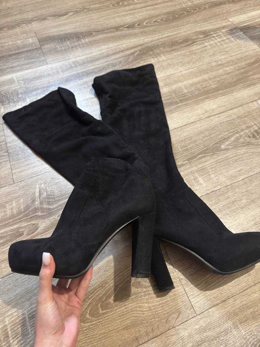 Продам сапоги ботфорты