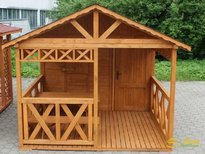 DOMEK MICHAŚ 4,5x4,5m Impregnowany+Podłoga Taras Dach 2-spad Producent