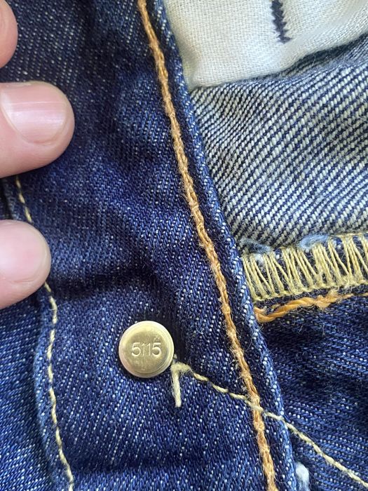 Джинси Levi's 501 Original Fit синього кольору W31 L34