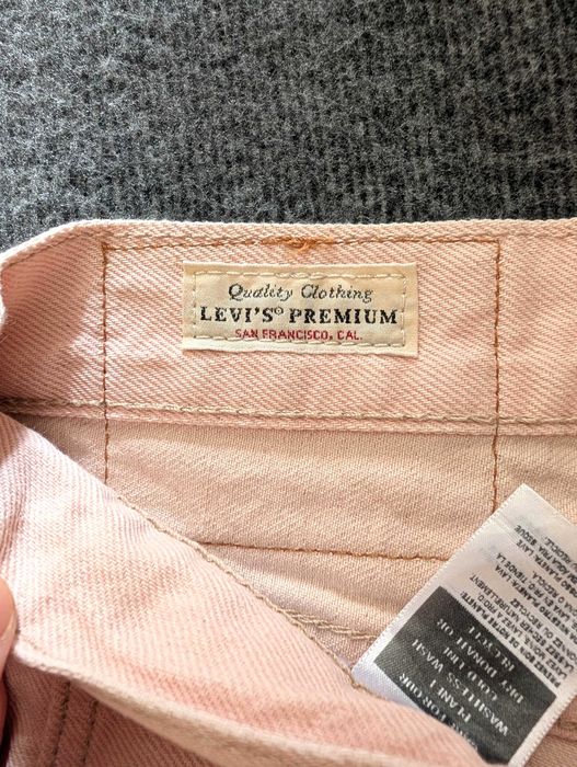 Джинси levi's fresh 501 premium mushroom з екоколекції з грибочком