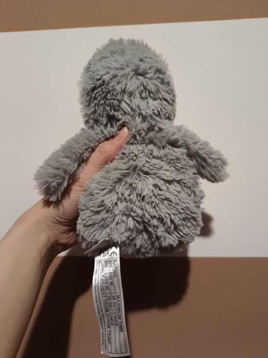 Pingwinek Minis ogrzewacz na brzuszek dla dzieci termofor lawenda