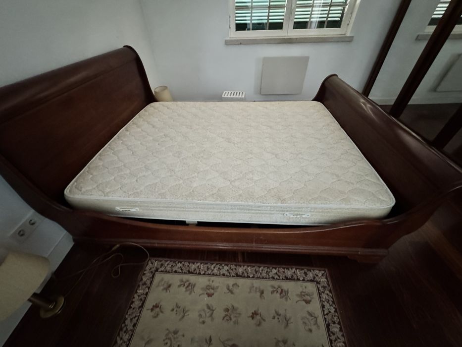Cama casal com colchao 190x160